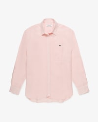 Camisa de Lino Rayada Oversized