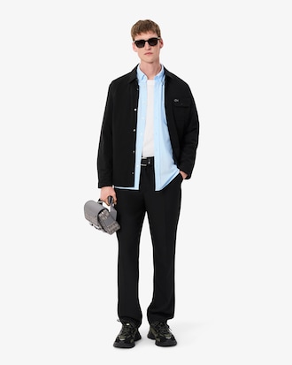 Camisa Oxford Manga Corta Fit Regular