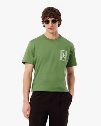 Camiseta de Malha Pesada Bordada