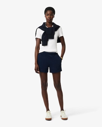 Polo Slim Fit L.12.D em Algod&atilde;o Canelado