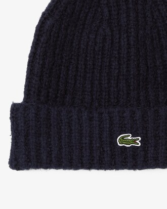 Gorro unissex em malha canelada