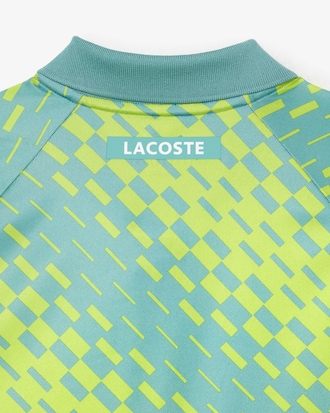 Polo de hombre Lacoste Tennis × Novak Djokovic estampado