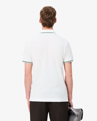Polo L.12.12 con Acento en Ruedo Fit Regular