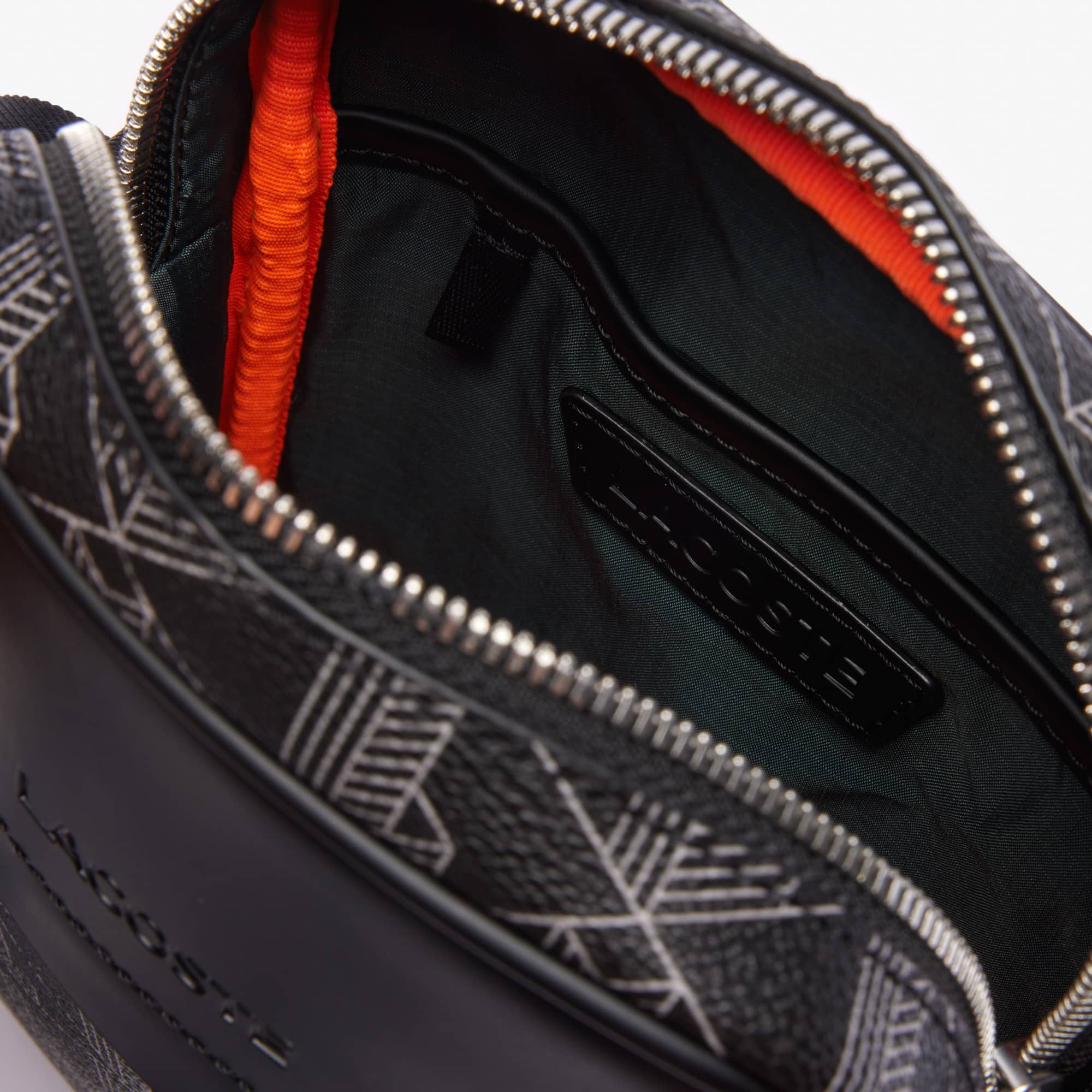 Shoulder Bag Masculina Vertical Estampada Lacoste