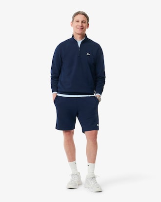 Short De Felpa Con Bolsillos