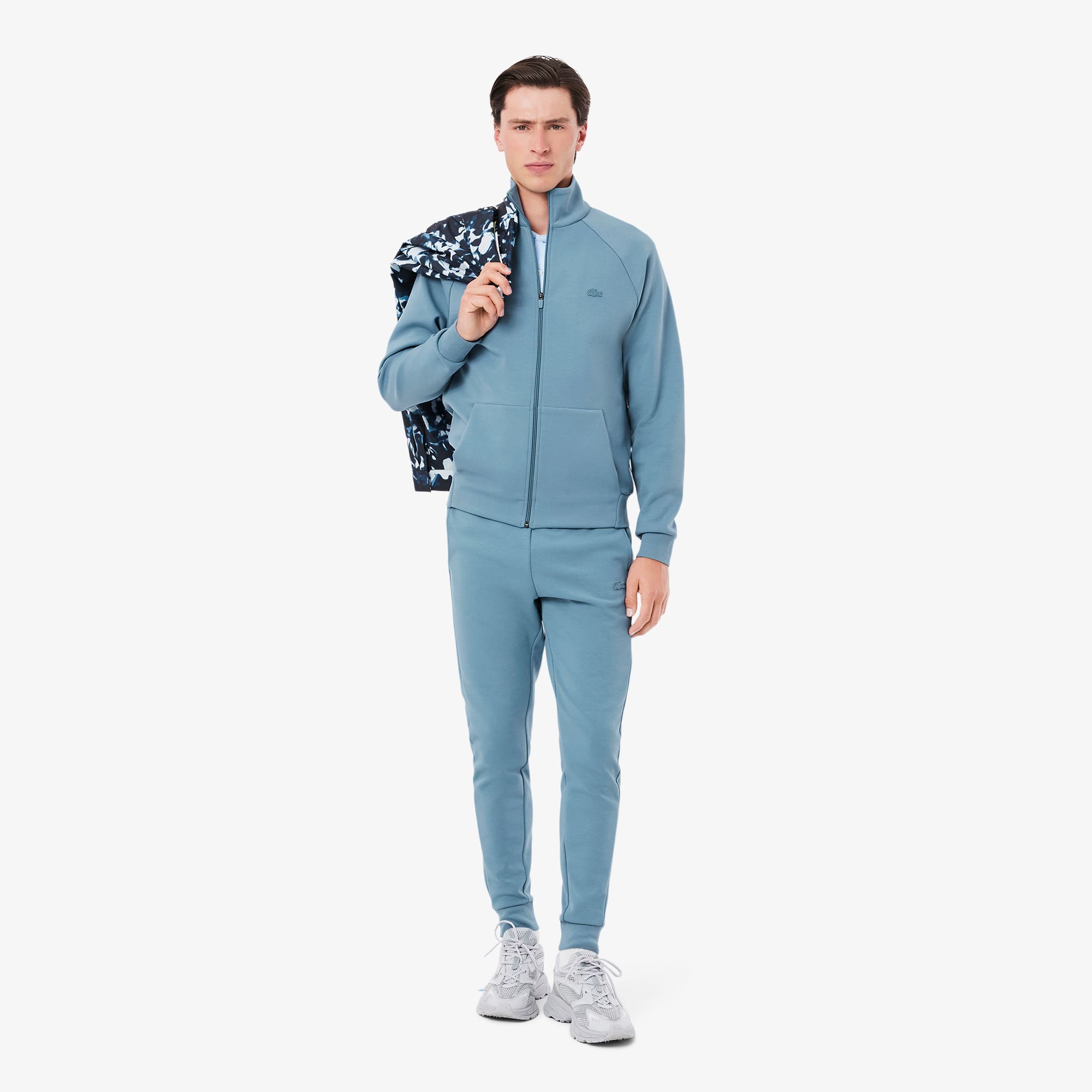 Casaco Dupla Face com Ziper com Mangas Raglan Lacoste