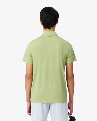 Polo Tennis Ultra Dry Stretch com Jacquard