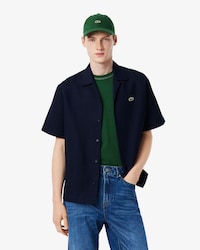 Camisa Texturada Waffle Fit Relajado