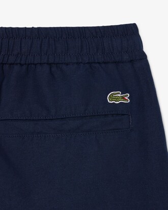 Regular Fit Linen Blend Twill Shorts