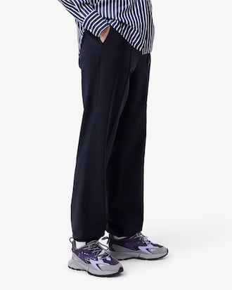 Pantalones Oversized De Lana