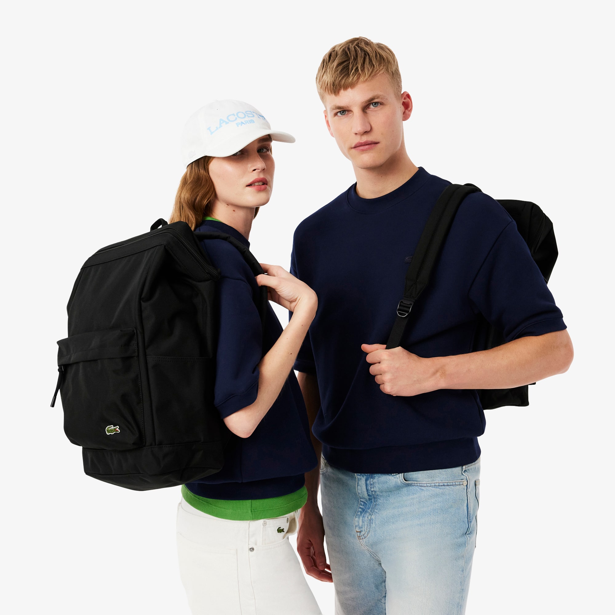 Bolsa Mochila Retangular Neocroc Bolsos Laterais