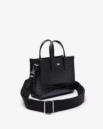 Cartera Mini De Cuero Con Relieve Chantaco