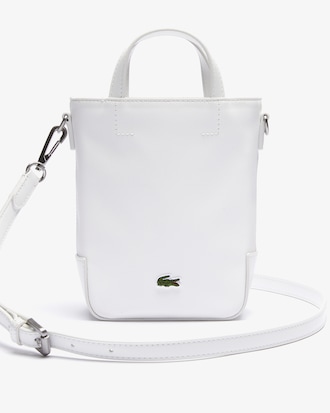 Bolsa tote feminina pequena Piqu&eacute; Resort em piqu&eacute; de lona