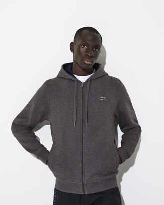Moletom masculino Lacoste SPORT Tennis com zíper e capuz