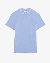 Remera De Piqu&eacute; Y Emblema En Jacquard