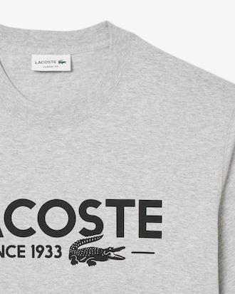 Camiseta de Algodão com Estampa
