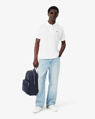 Camisa Polo Original L.12.12 Classic Fit Edi&ccedil;&atilde;o CopaEUA