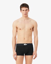 Kit com 3 Cuecas Boxer em Malha Stretch