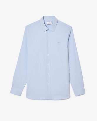 Camisa Rayada De Algodón Elastizado Al Cuerpo