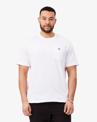 Camiseta de Algod&atilde;o com Bolso no Peito