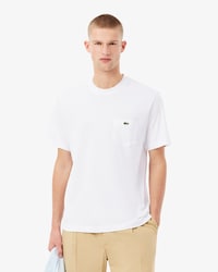 Camiseta de Algod&atilde;o com Bolso no Peito