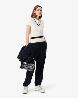 Polo Slim Fit L.12.D em Algod&atilde;o Canelado