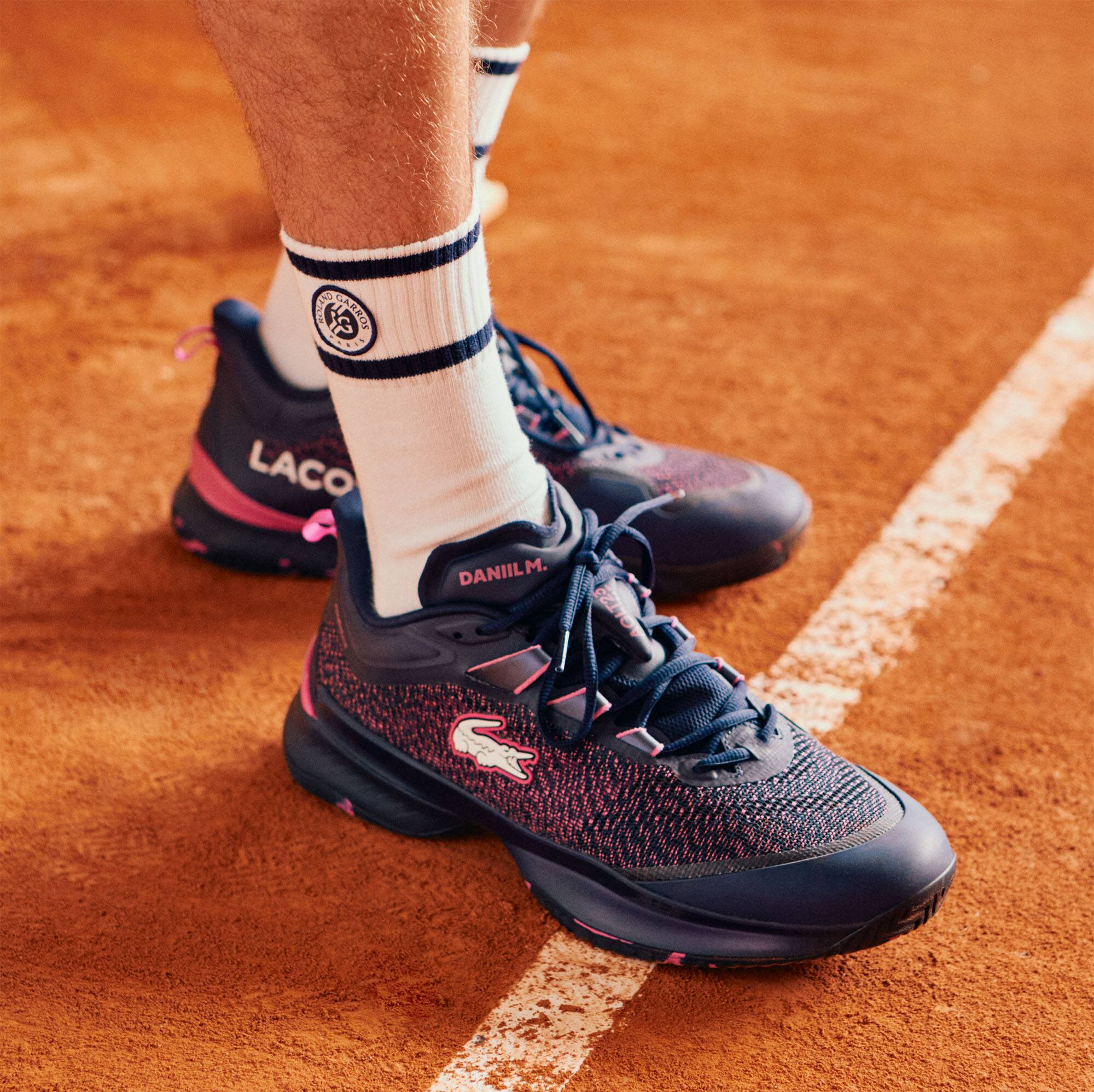ラコステ AG-LT23 Tênis Lacoste Ag Lt23 Lite - All Court - Azul e Marinho - ProSpin
