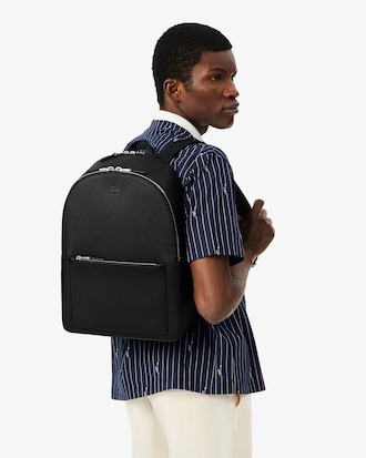 Mochila De Cuero Piqu&eacute; Chantaco