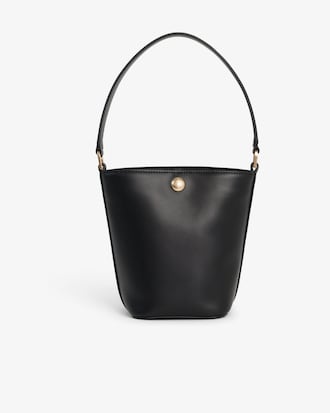 Bolso bucket de piel Tennis Bliss peque&ntilde;o