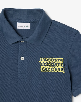 Camisa Polo Print Petit Piqu&eacute; 