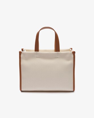 Bolsa Tote Pequena em Lona Heritage