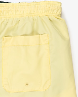 Shorts de Ba&ntilde;o Monocromo Largos