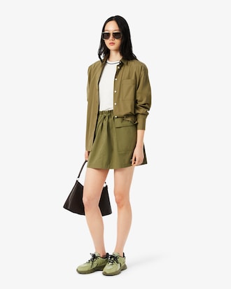 Remera Jersey con Detalle en Contraste