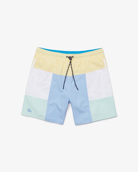 Azul / Amarillo / Blanco / Azul / Turquesa