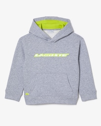 Moletom Infantil com Capuz e Logo Lacoste