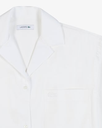 Camisa De Mujer Oversize De Algodón 