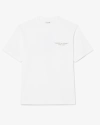 Remera de algod&oacute;n grueso bordado