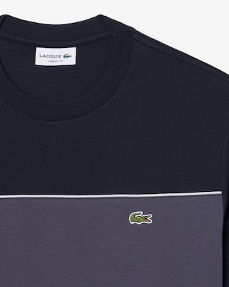 Camiseta de Algod&atilde;o Colour-Block