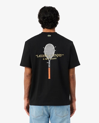 Remera de algod&oacute;n grueso bordado