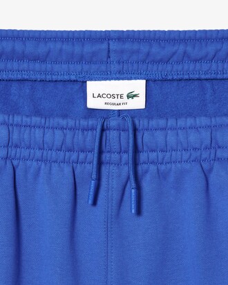 Bermuda Regular Fit com Listras de Logo em Fleece