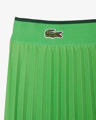 Pollera Plisada Con Cintura Elastizada