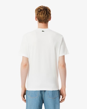 Remera de Algodón Tenis Court Estampada