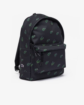 Mochila Con Estampado De Cocodrilo