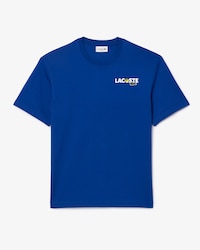 Remera De Algodón Grueso Con Estampa En La Espalda