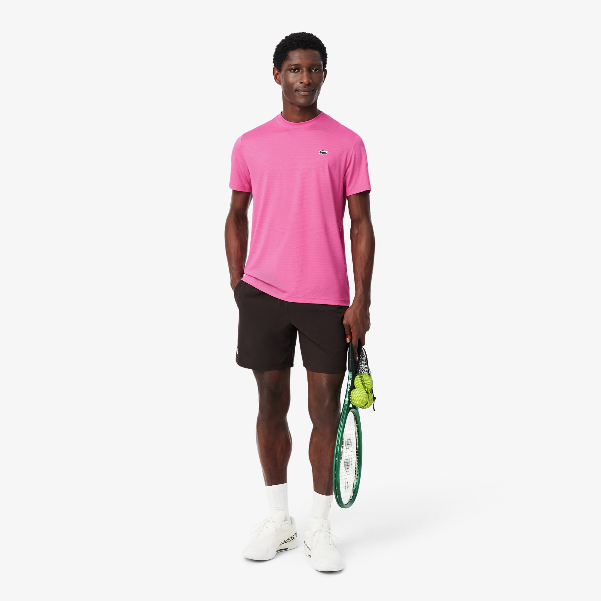 Camiseta de Tênis Ultra Dry Stretch Jacquard - Camisetas