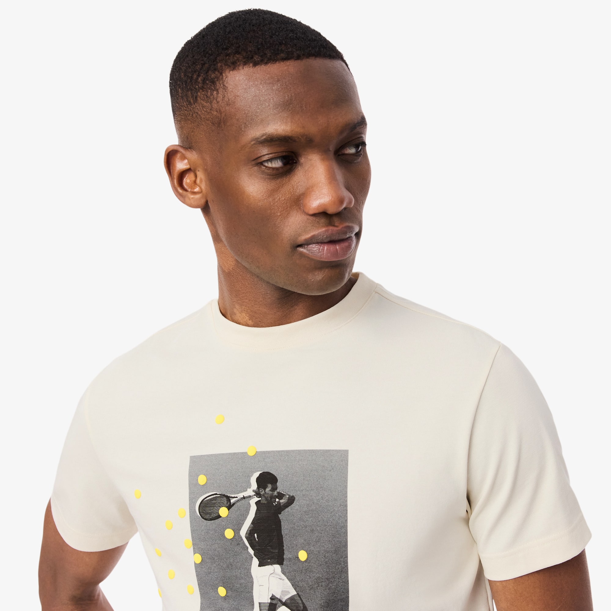 Camiseta Lacoste Tennis x Novak Djokovic Gráfica - Camisetas