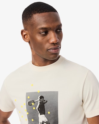 Camiseta Lacoste Tennis x Novak Djokovic Gr&aacute;fica