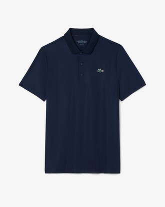 Camisa Polo Masculina Manga Curta de Jersey em Modelagem Regular