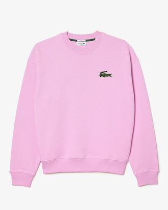 Blusa Moletom Unissex Jogger Loose Fit com Emblema de Crocodilo