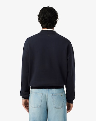 Embroidered Fleece Sweatshirt